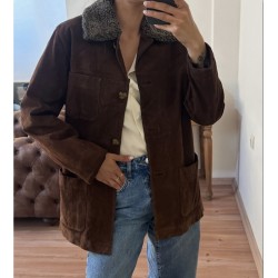 Orijinal Süet Deri Ceket